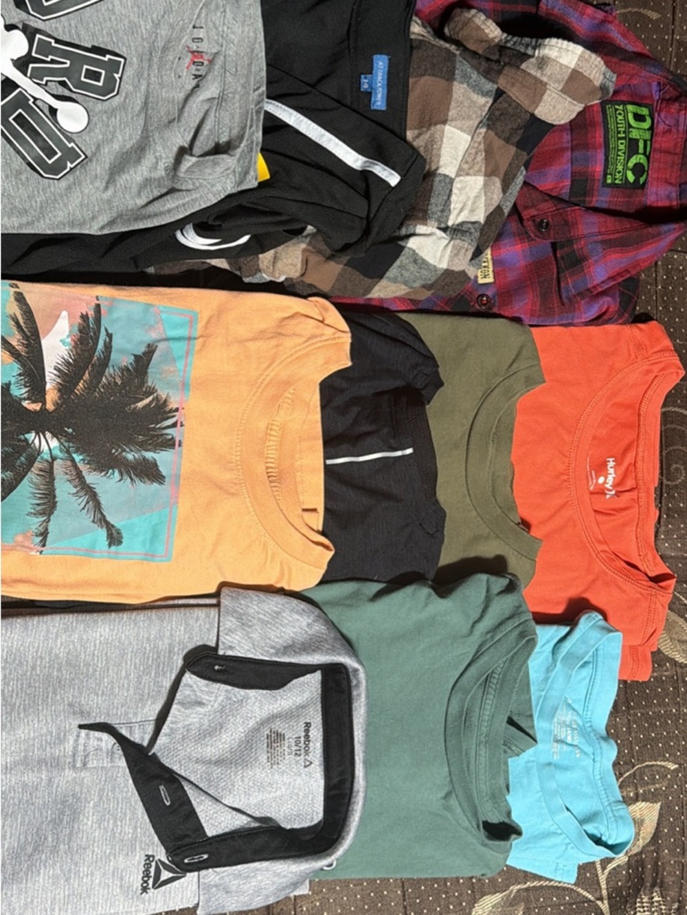 Assorted Boys T-Shirts and Tops - Orange Palm Graphic Tee